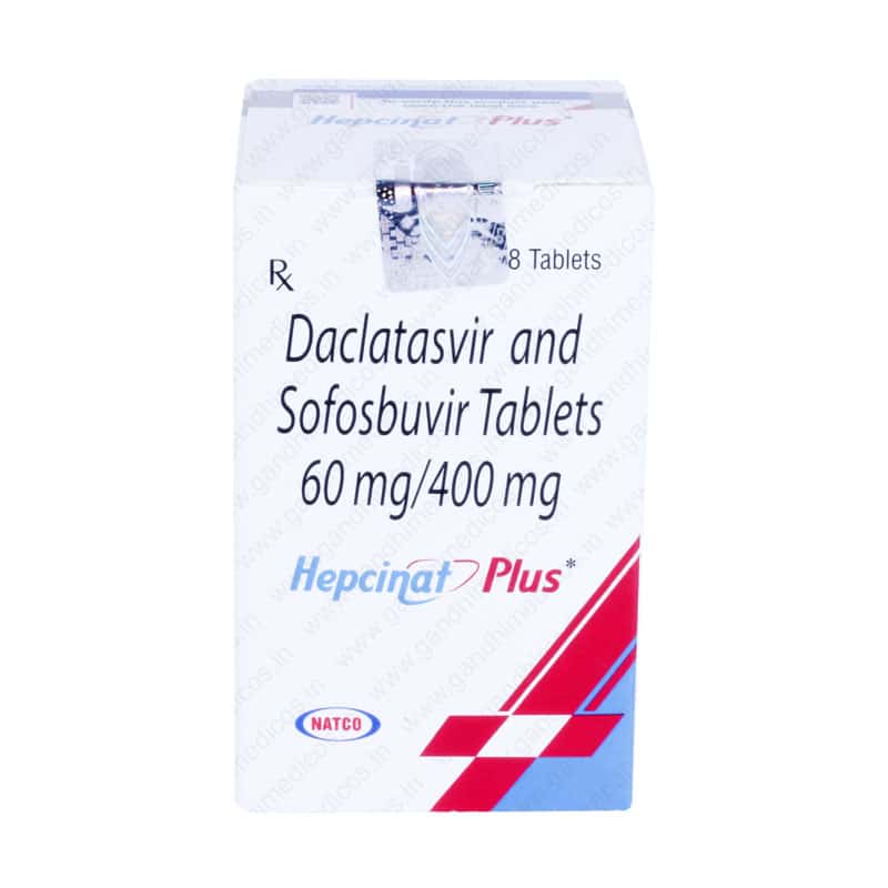Hepcinat Plus (Daclatasvir60mg + Sofosbuvir400mg), Hepatitis C Infection